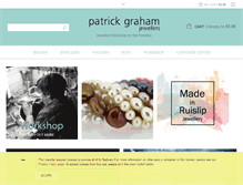 Tablet Screenshot of patrickgraham.co.uk